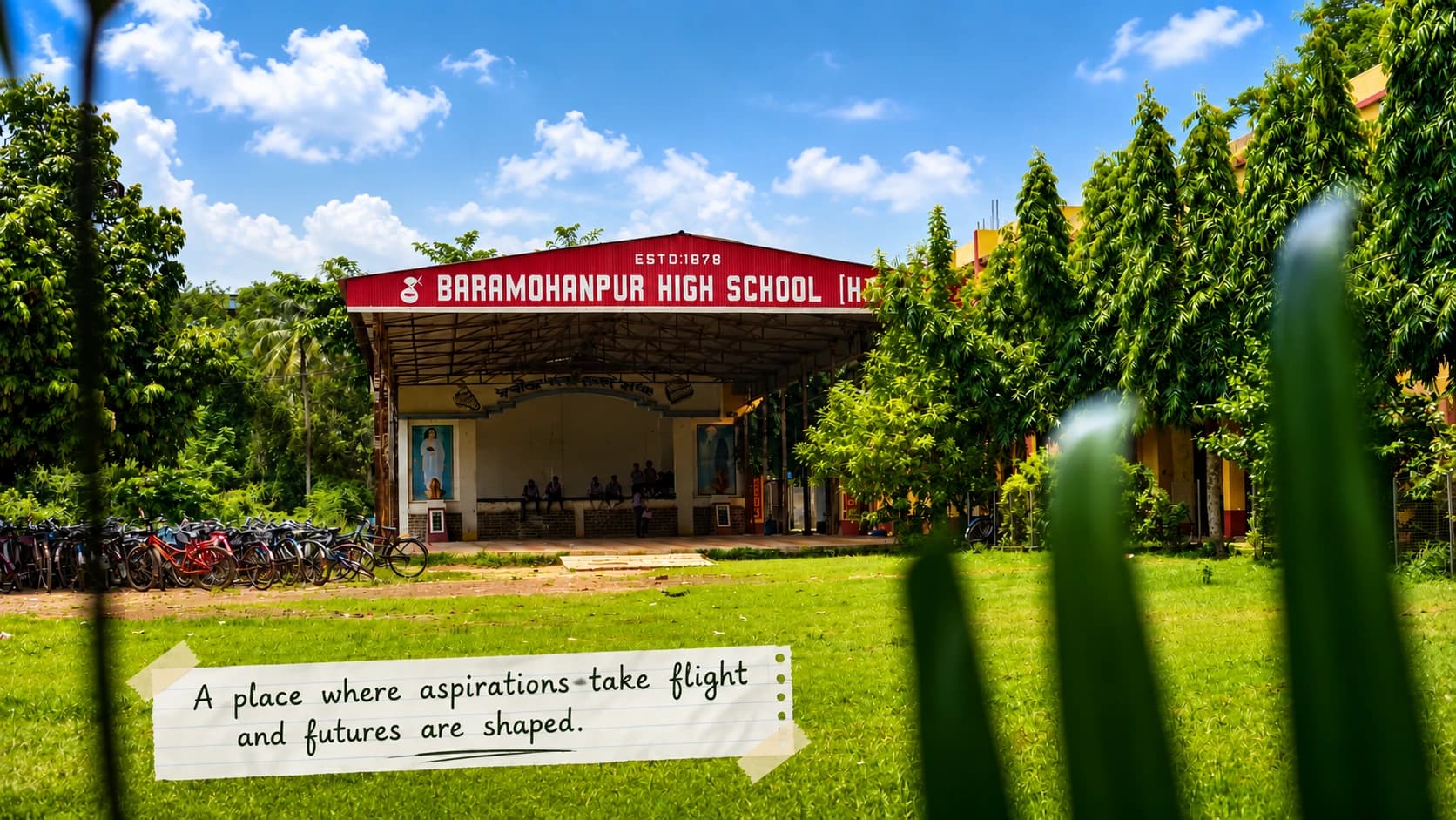 Baramohanpur High School school ground