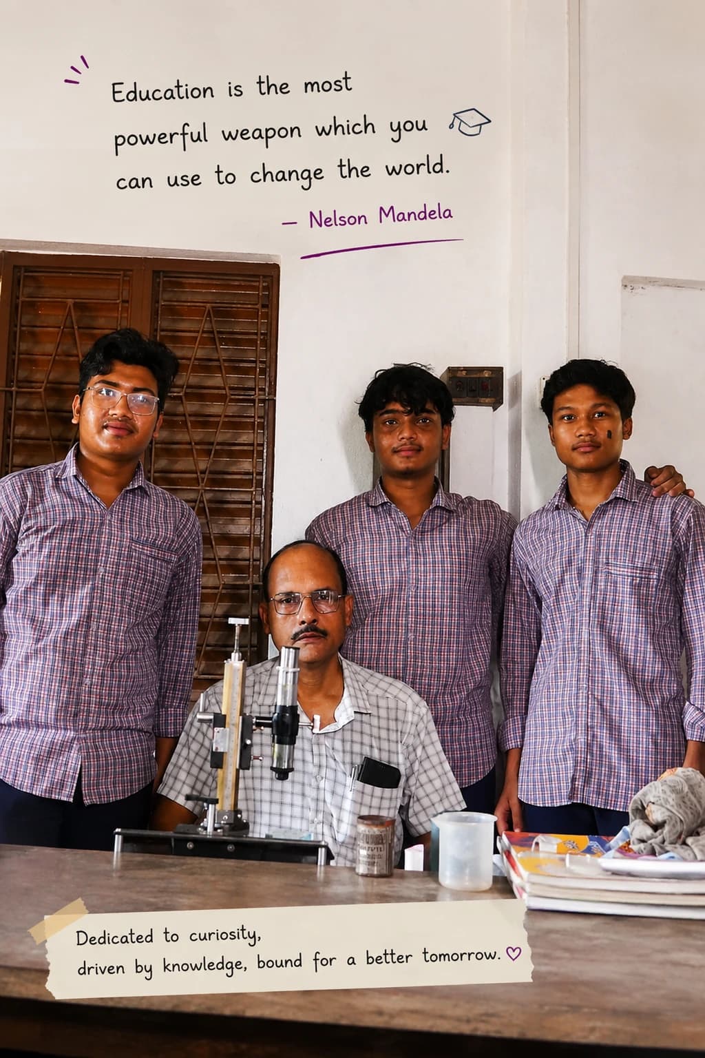 Classrooms at Baramohanpur High School