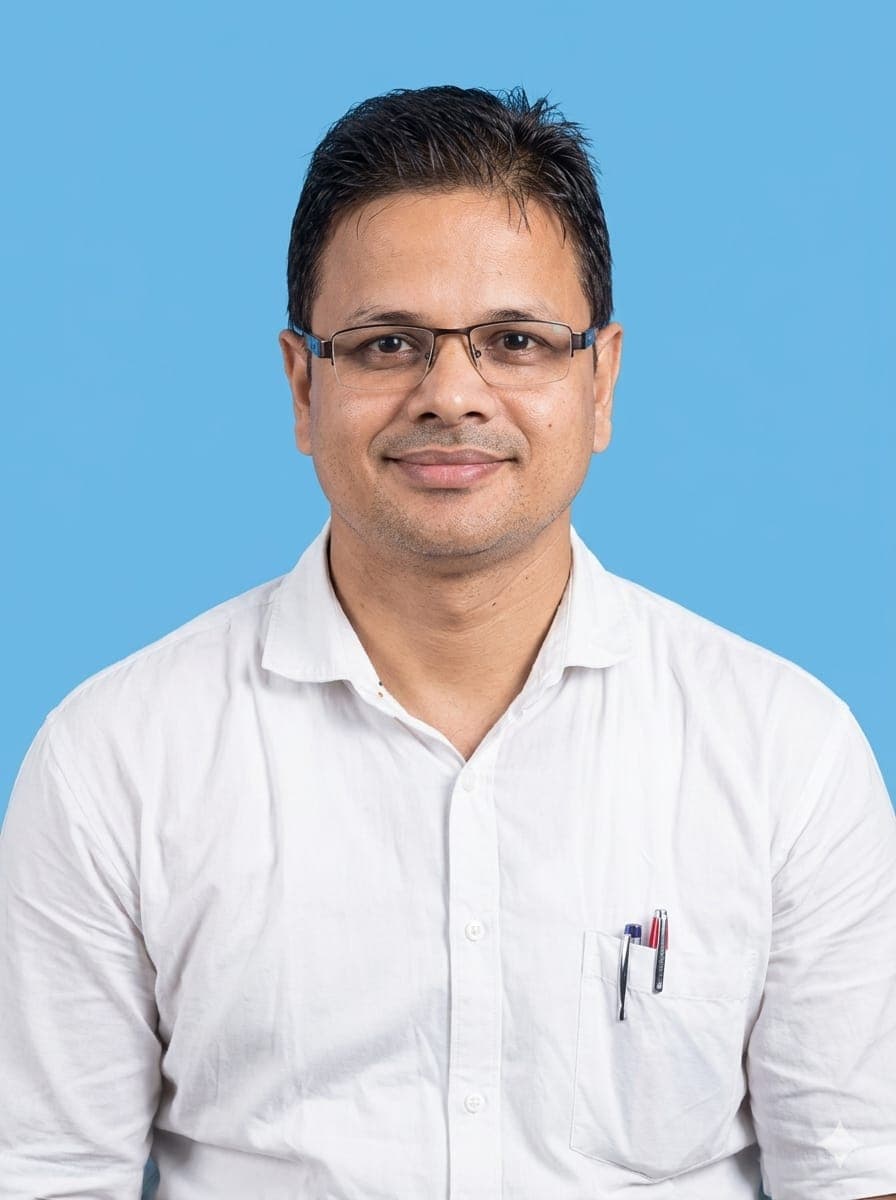 Headmaster Sanjoy Modak — Baramohanpur High School